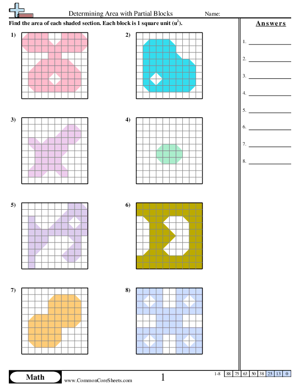 3.md.6 Worksheets - Blocks (Partial) worksheet